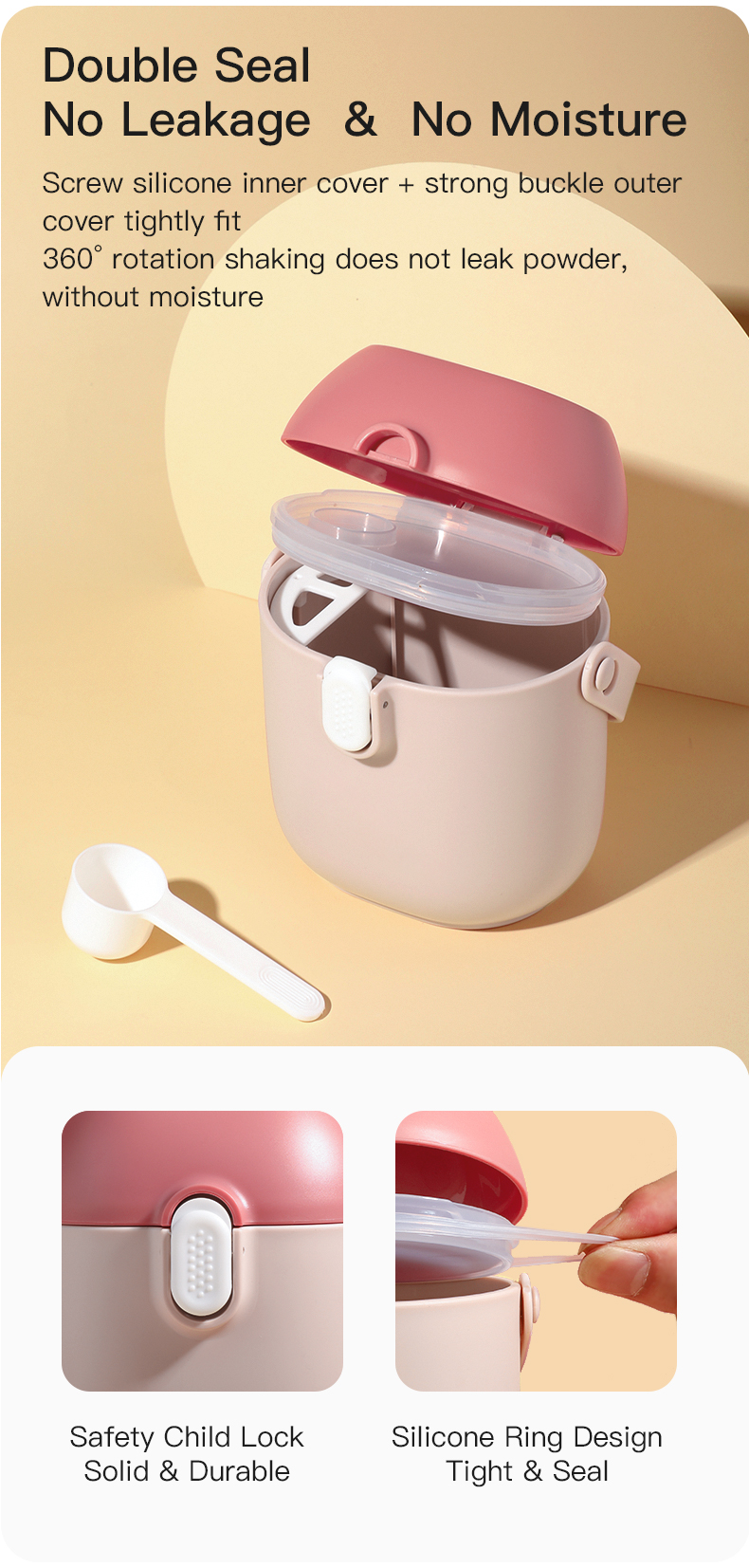 Milk Powder Container حاوية مسحوق الحليب