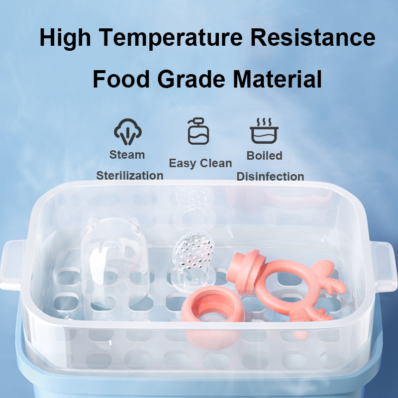 آمن غير سام من السيليكون مغذي فواكه الطفل مع تصميم الغزلان