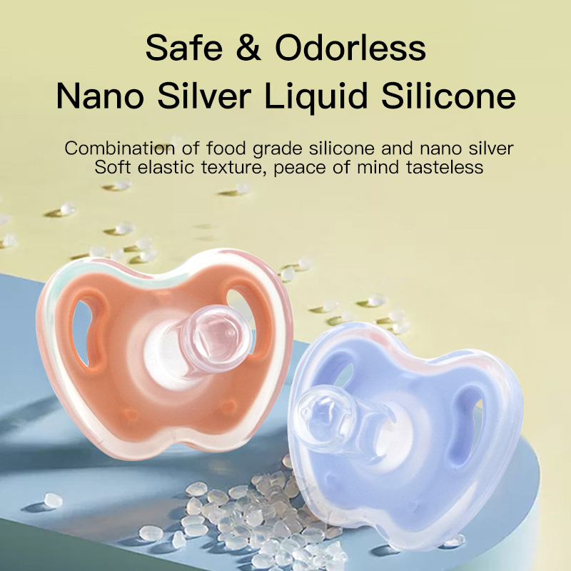 ناعمة طبيعية من السيليكون مصاصة - يوم وليلا راحة مهدئة