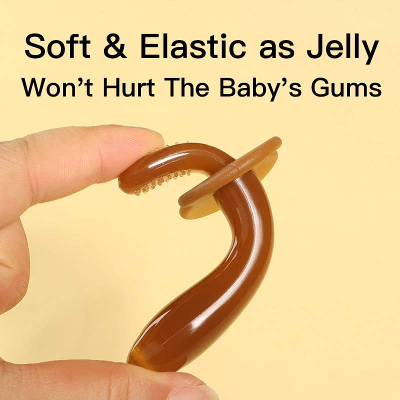 BPA خالية من BPA ، عصا السيليكون مرنة العصا للأطفال