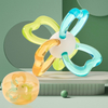 كرة Teether الحسية البتلة المهدئة-لعبة مضغ الرضيع الخالية من BPA.