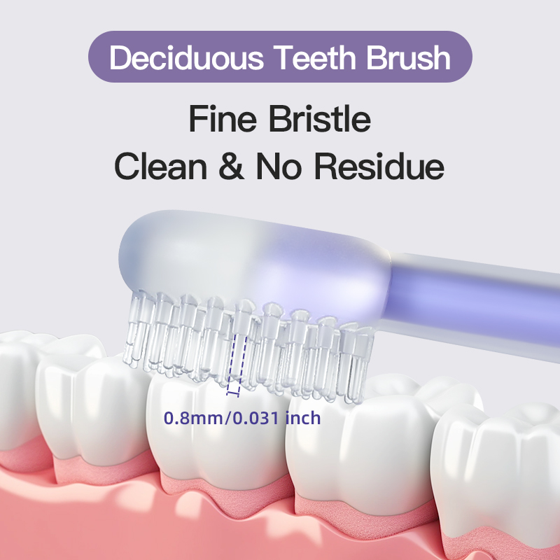 SAIDAH SD8376 مجموعة فرشاة أسنان سليكون 