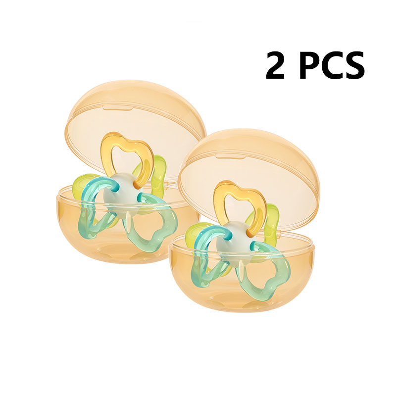 كرة Teether الحسية البتلة المهدئة-لعبة مضغ الرضيع الخالية من BPA.