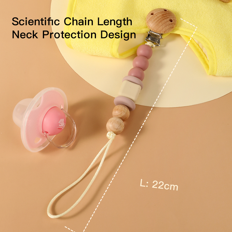 سلسلة ناعمة وآمنة وصديقة للبيئة متعددة الأغراض وسلسلة Teether