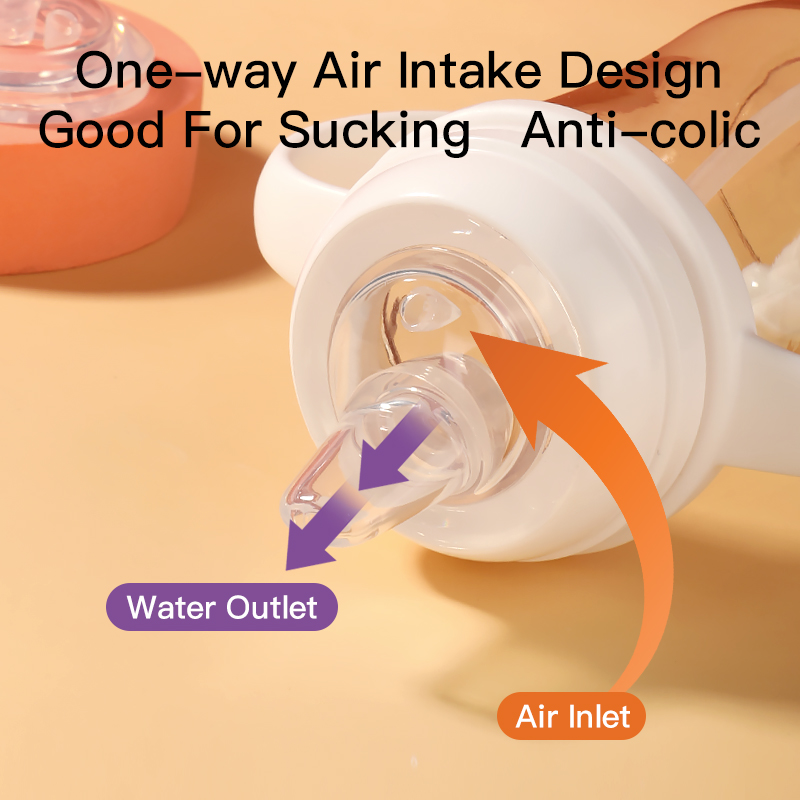 حلزح Duckbill البديلة (حلمات) لزجاجات الرقبة العريضة للحمام (5.0 سم) - قطع غيار زجاجة الطفل